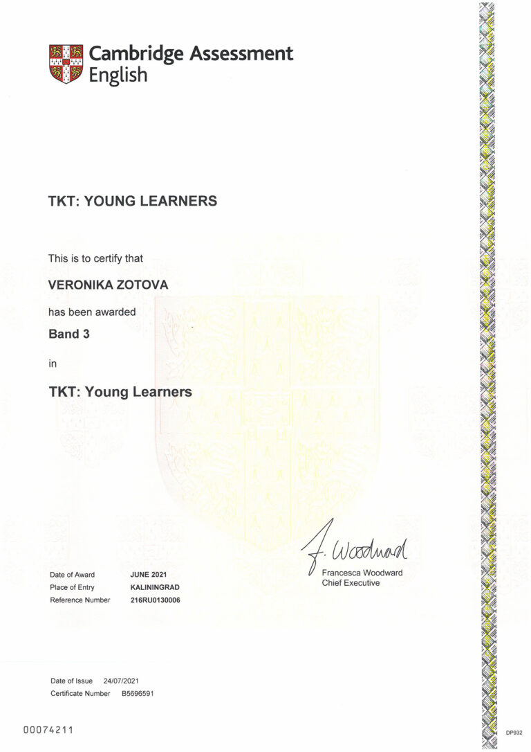 TKT Young Learners